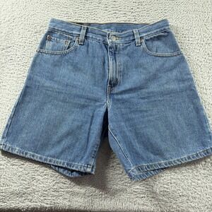 Vintage Levi Mid Rise Denim Shorts Womens MIS 8 100% Cotton Jorts